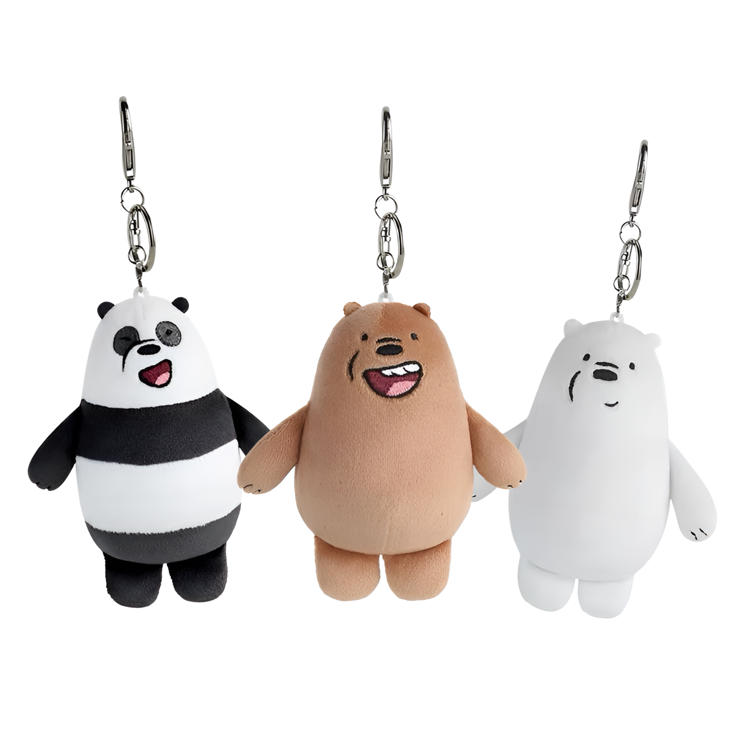 HUGKIS We Bare Bears Pendant Plush