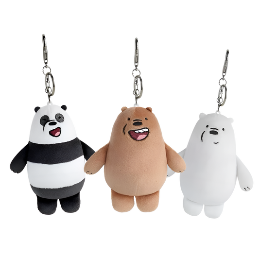 HUGKIS We Bare Bears Pendant Plush