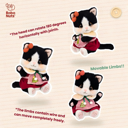 Bobo Nuts Mico Winter Snuggles Series Plush Pendant