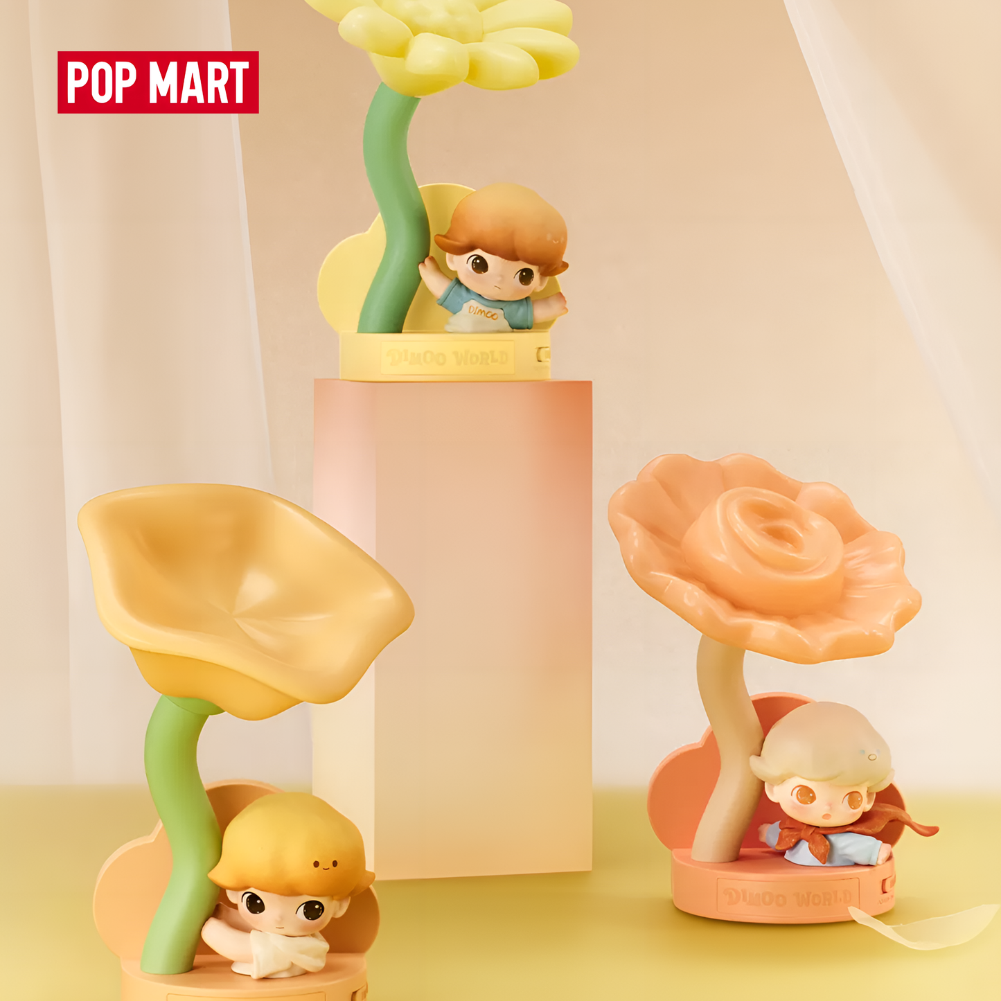 DIMOO Moments in Bloom Series - Sensor-activated Nightlight Blind Box