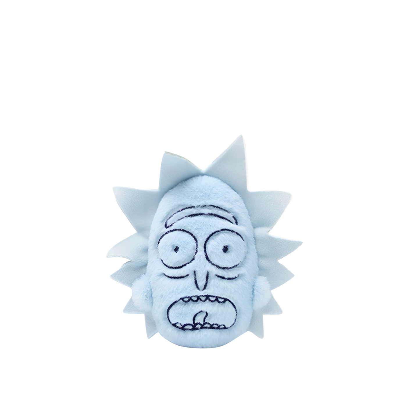 HUGKIS x Adult Swim Rick and Morty Mono Color Universe Series Pendant Plush