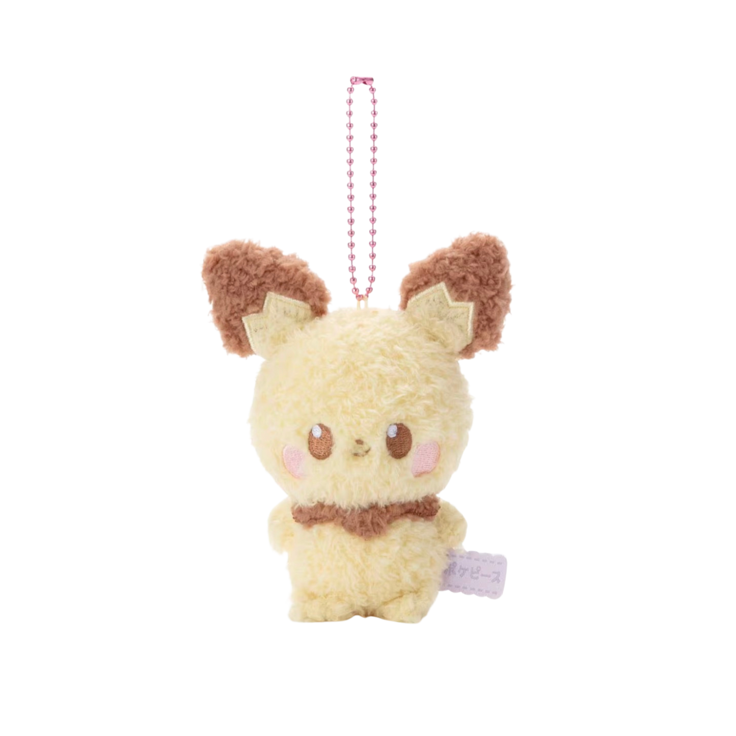Takara Tomy - PokePeace Pichu Plush Keychain