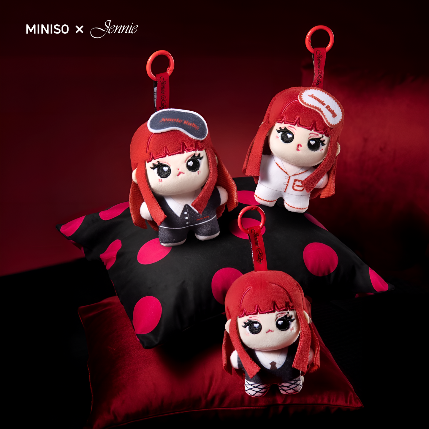 MINISO X JENNIE RUBY Series Cotton Pendant Plush