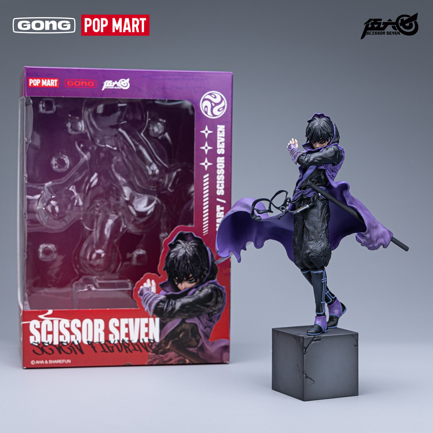 GONG x POP MART - Scissor Seven Killer Seven 1/8 Action Figure