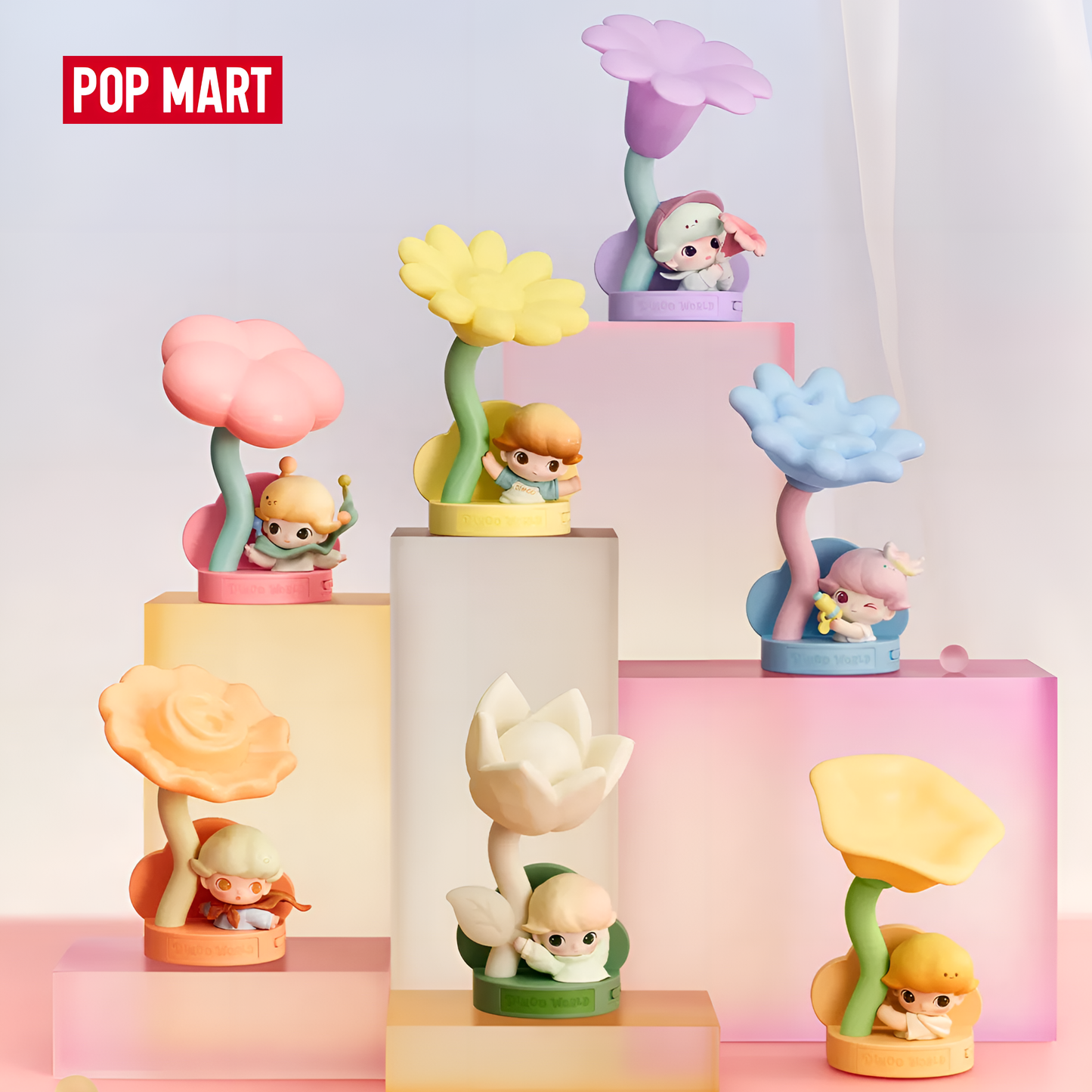 DIMOO Moments in Bloom Series - Sensor-activated Nightlight Blind Box