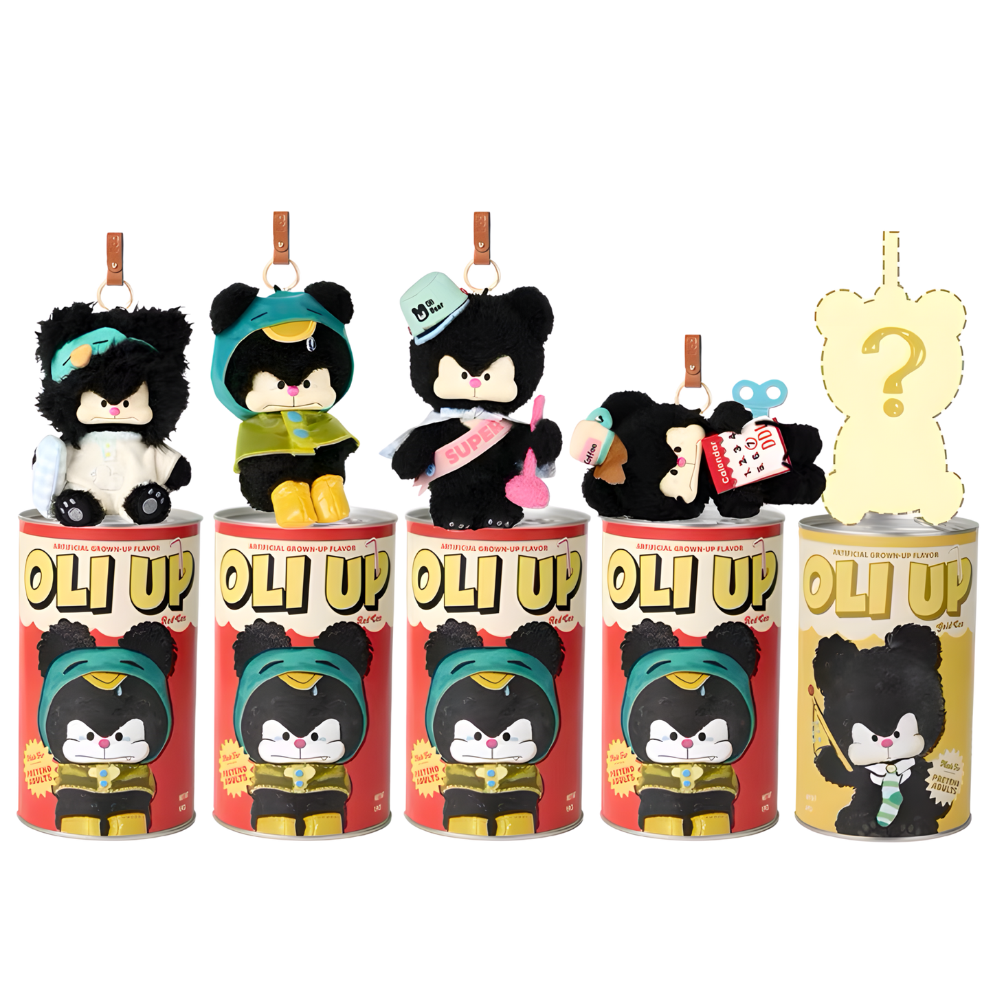 Bobo Nuts Oli Bear OLI UP Series Plush Pendant Blind Box