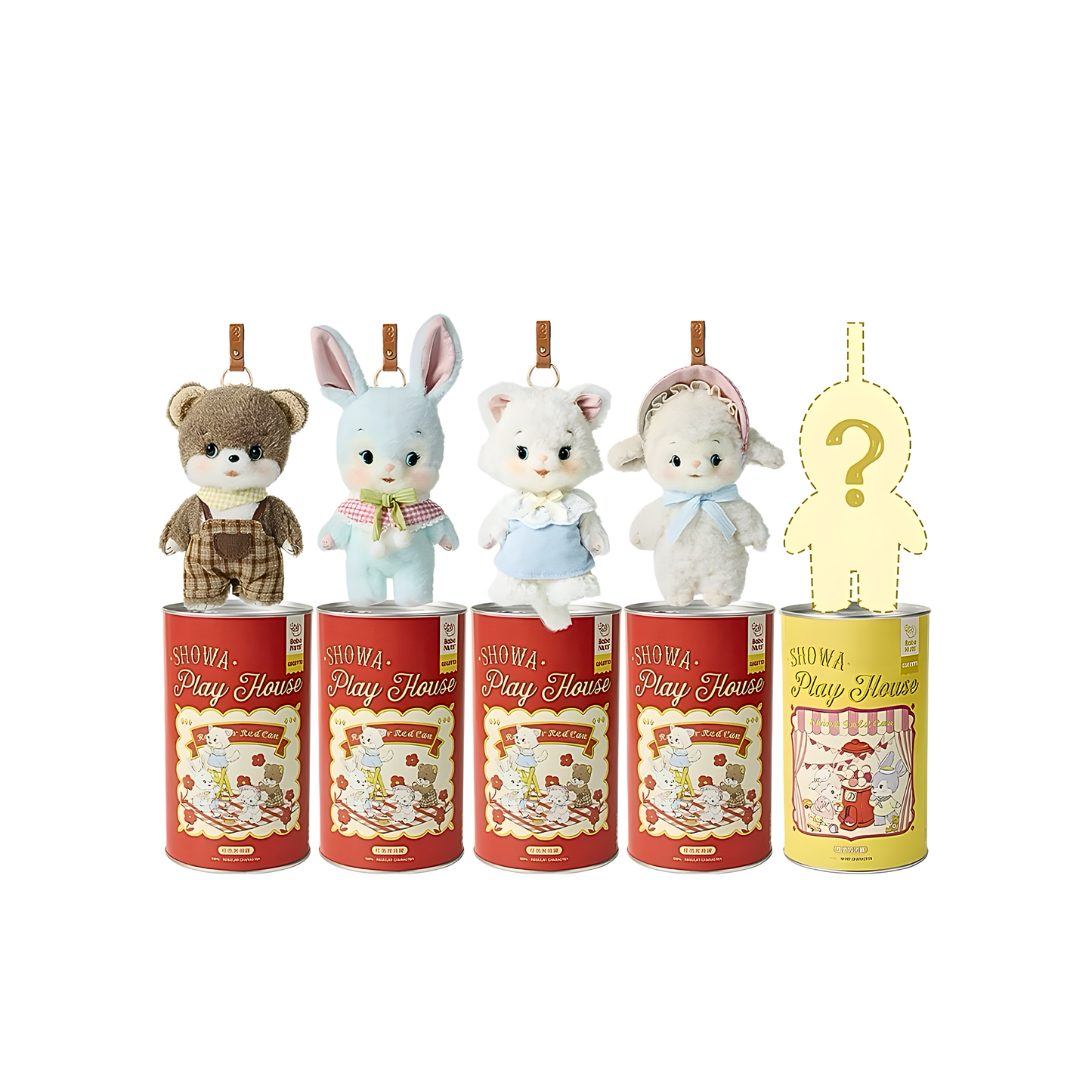 Bobo Nuts Cocotto Play House Series Plush Pendant Blind Box