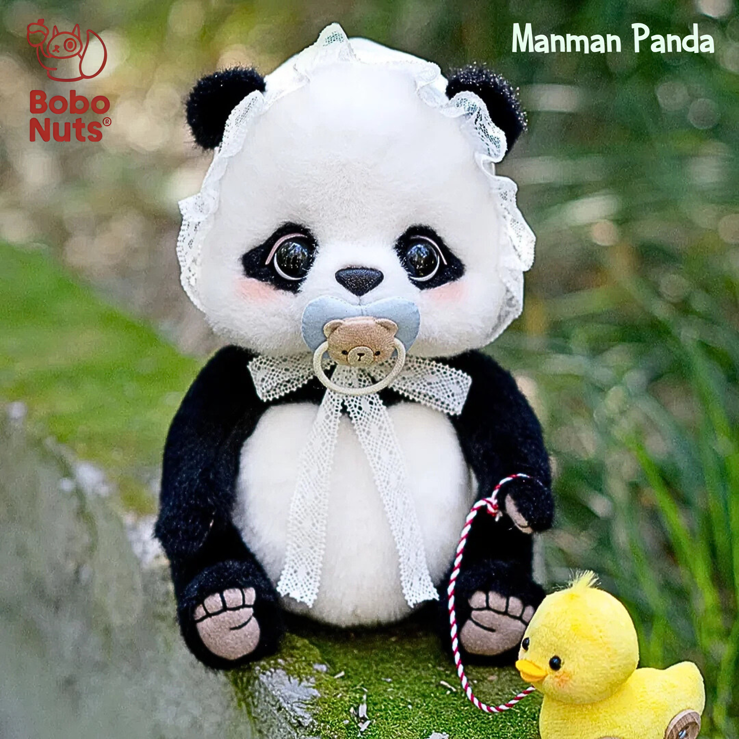 Bobo Nuts Manman Panda The Kiddo Valley Series Plush Toy