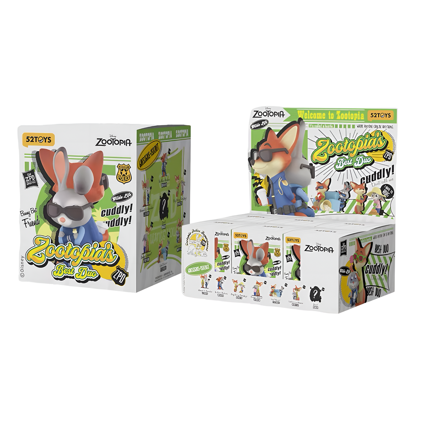 52 TOYS Zootopia Best Duo Series Blind Box