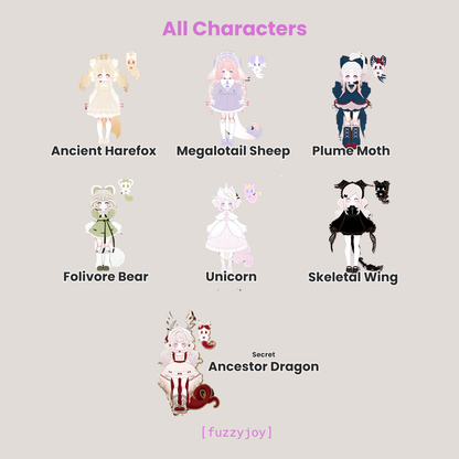 The Lulu Elf Story 1/12 Action Figure BJD Blind Box