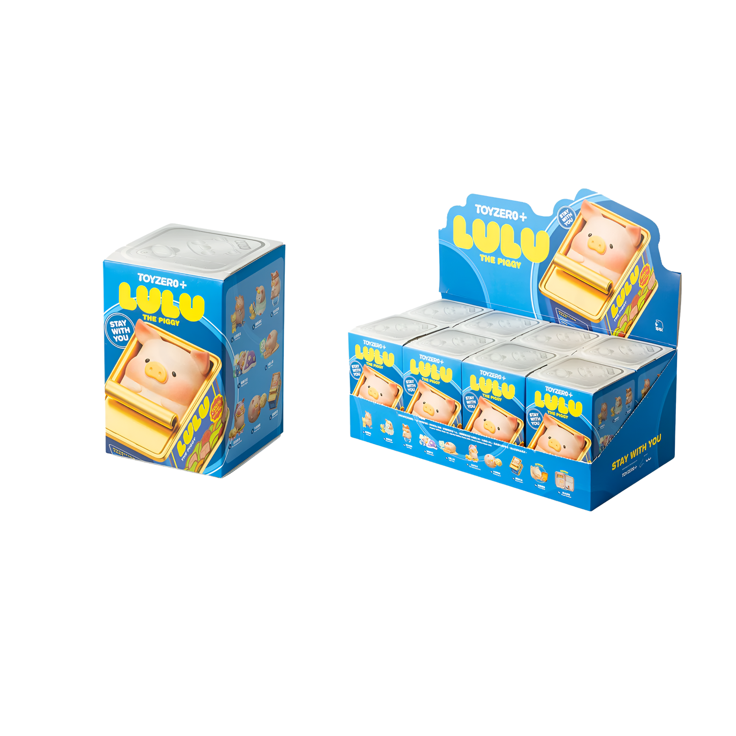 TOYZERO+ LuLu The Piggy Stay With You Series Blind Box