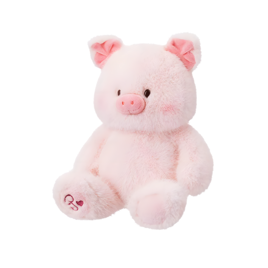 MINISO Polissy Pig Sitting Plush Doll