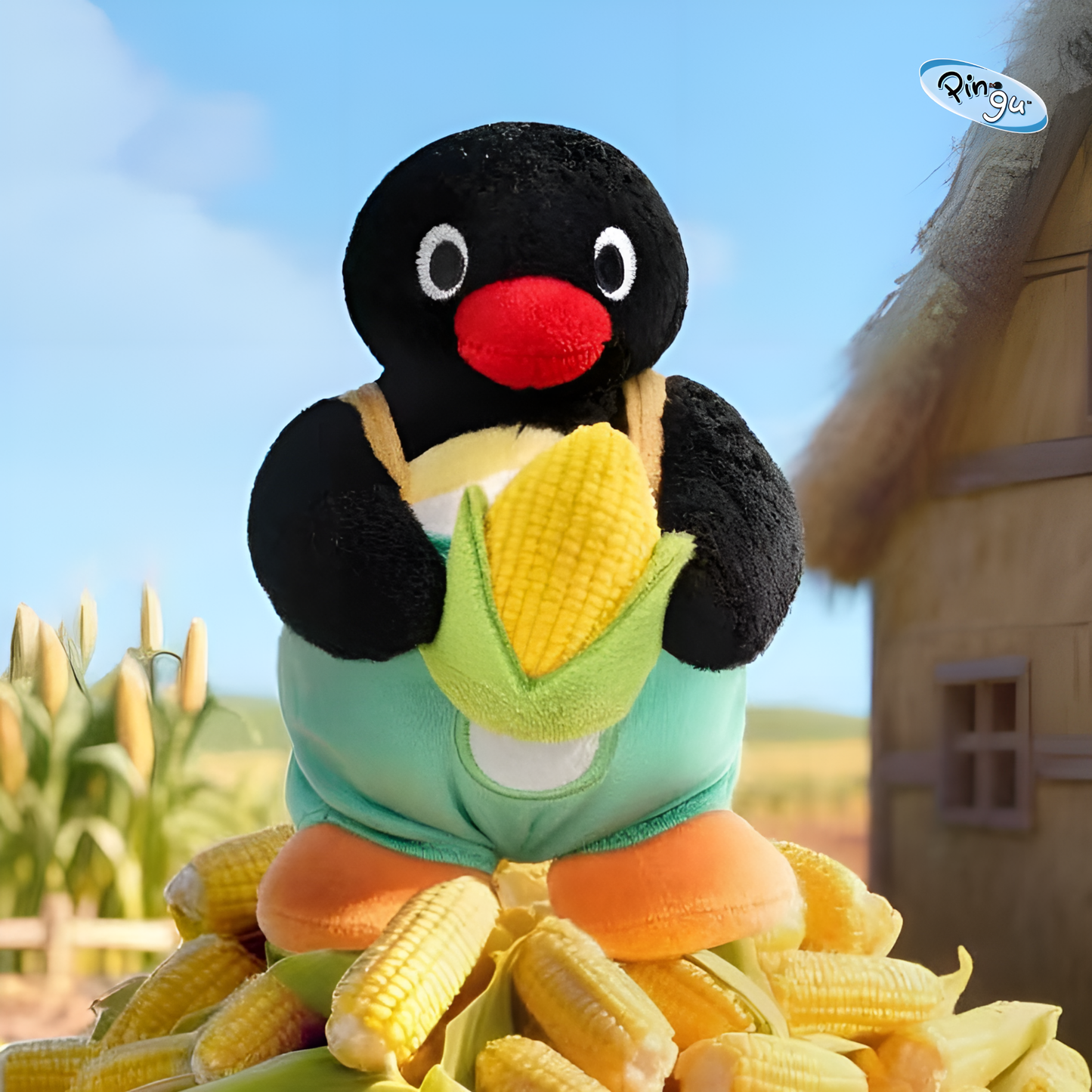 Pingu Happy Farm Series Plush Blind Box