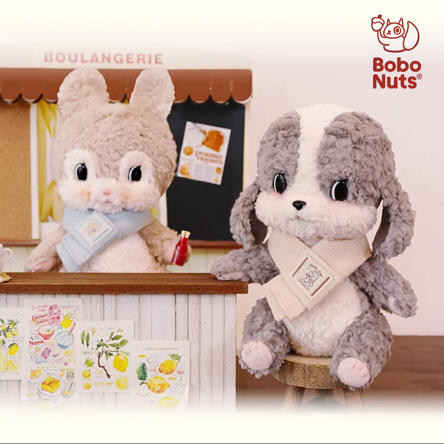 Bobo Nuts Little Gogo Doggy Little Friends Series Plush Toy