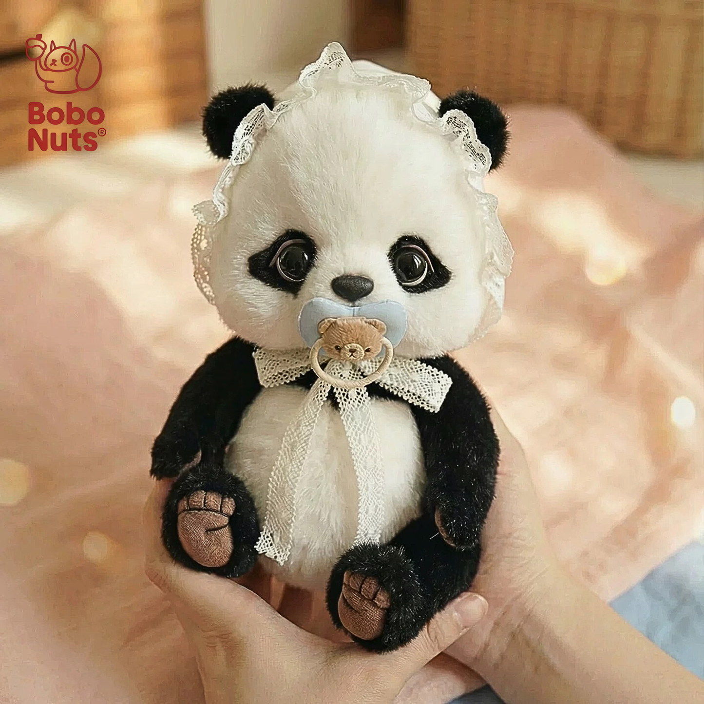 Bobo Nuts Manman Panda The Kiddo Valley Series Plush Toy