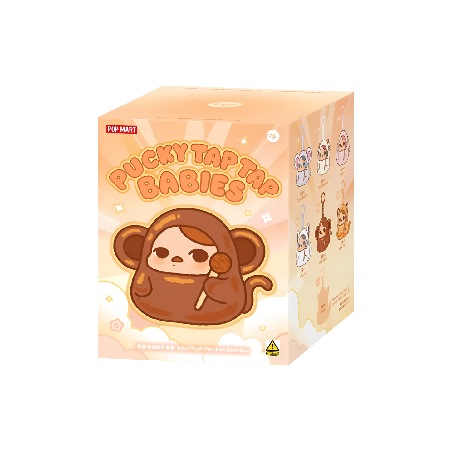 Pucky Tap Tap Babies Series-Vinyl Plush Pendant Blind Box