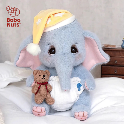 Bobo Nuts Rubii Elephant The Good Night Town Series Plush Toy