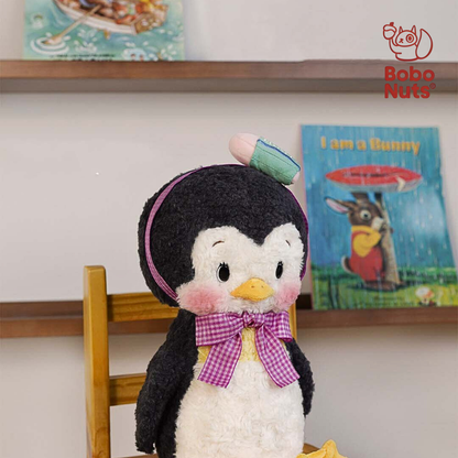 Bobo Nuts Olly Penguin The Study Club Series Plush Toy