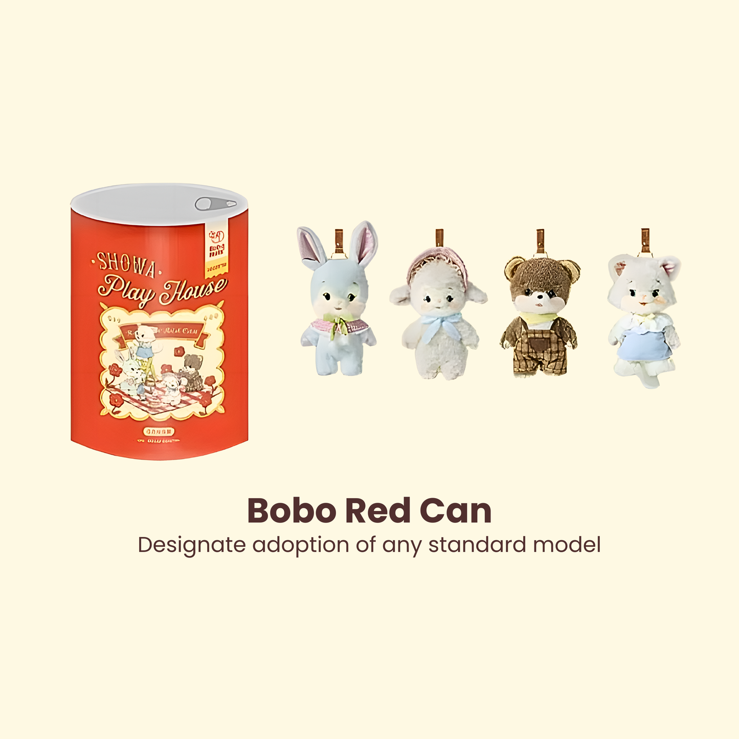 Bobo Nuts Cocotto Play House Series Plush Pendant Blind Box