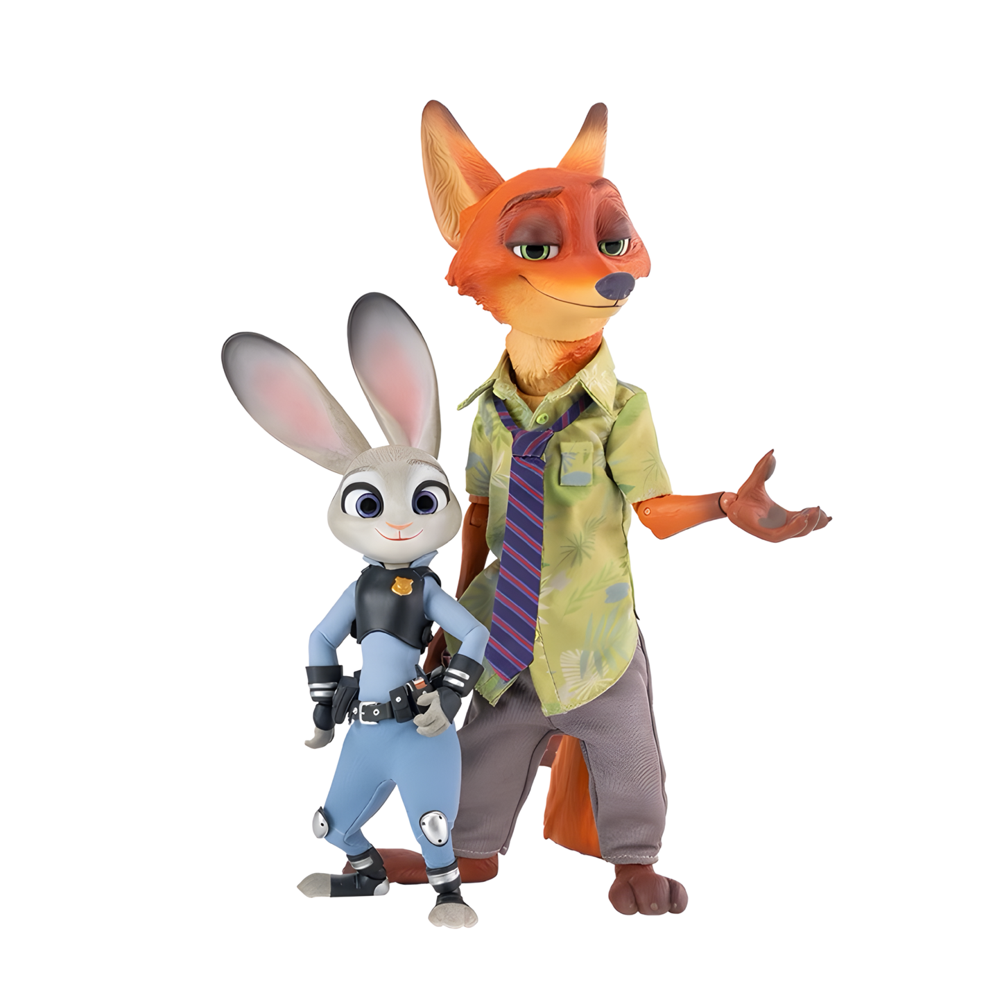 GONG x POP MART - Zootopia Series Nick &amp; Judy Articulated Figure Set