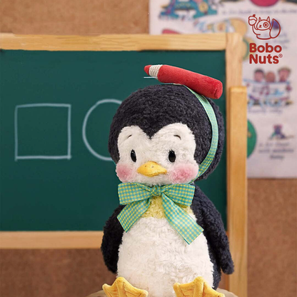 Bobo Nuts Olly Penguin The Study Club Series Plush Toy