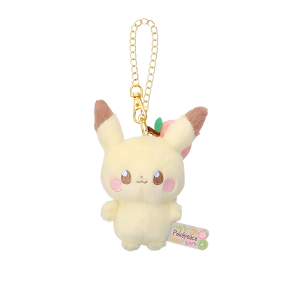 PokePeace Plush Mascot with Chain (Colorful Ver.) Pikachu