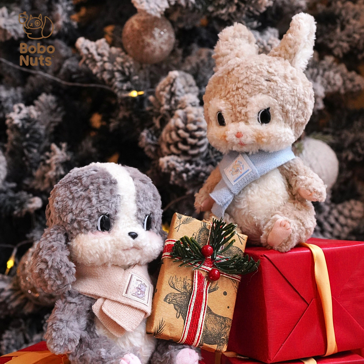 Bobo Nuts Little Gogo Doggy Little Friends Series Plush Toy