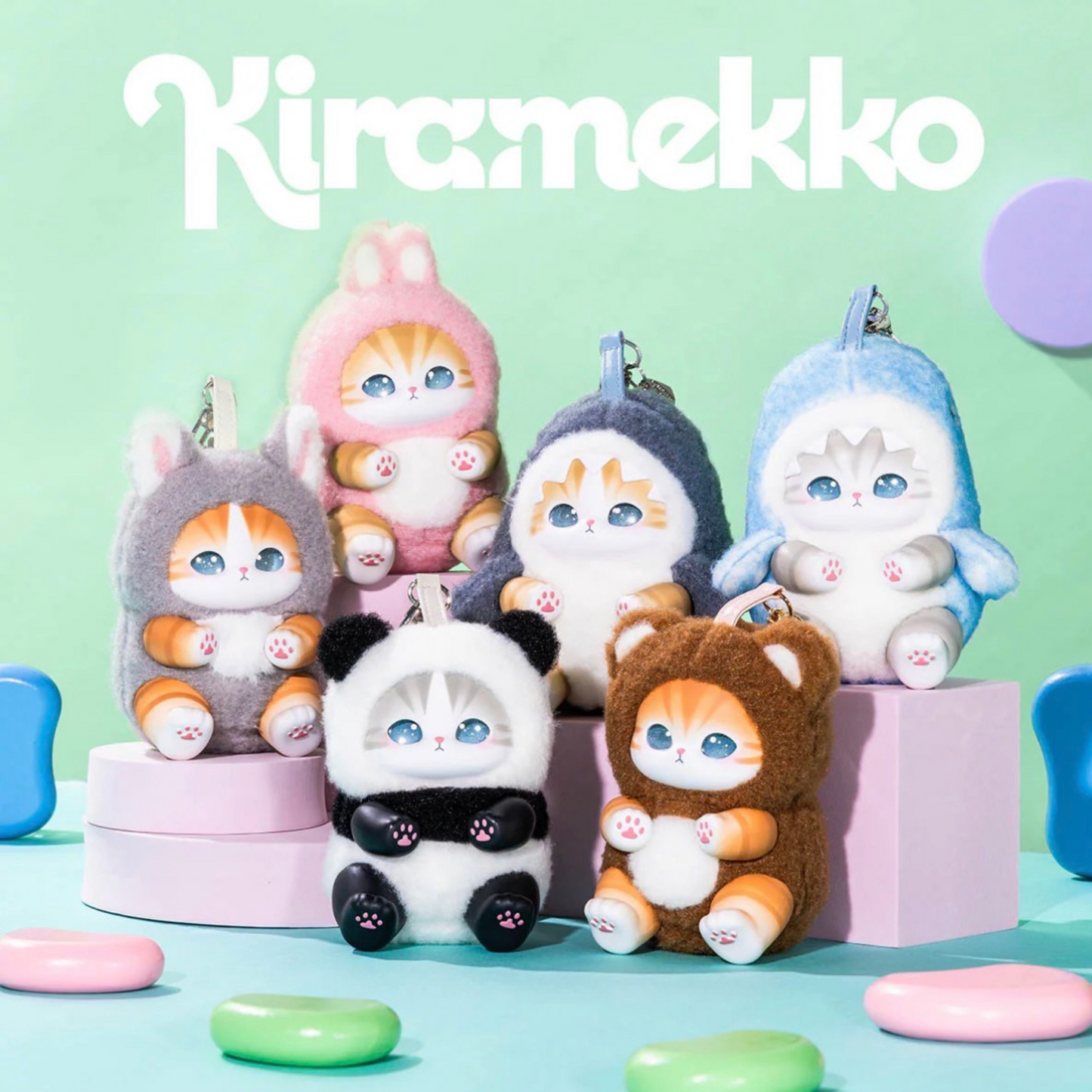 MOFUSAND - Kiramekko Fluffy Kittens Blind Box