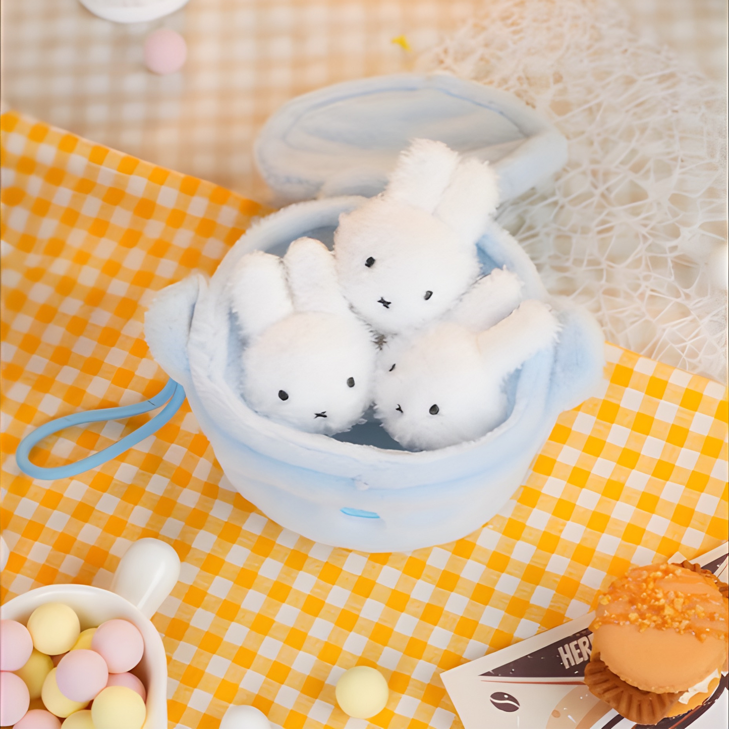 Reesee - Miffy Food Workshop Series Pendant Plush Blind Box
