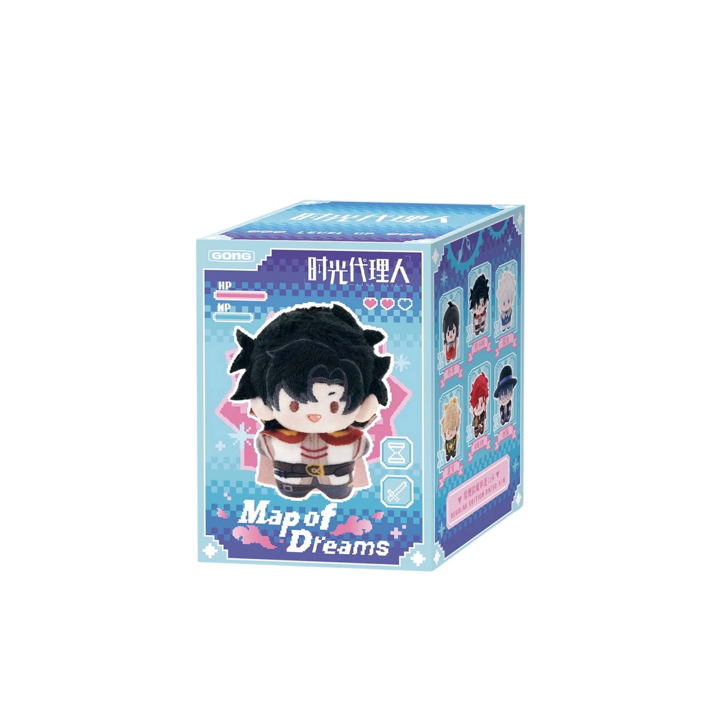 GONG x POP MART- LinkClick Pocket-Sized Plush Keychain Adventure Magic Edition