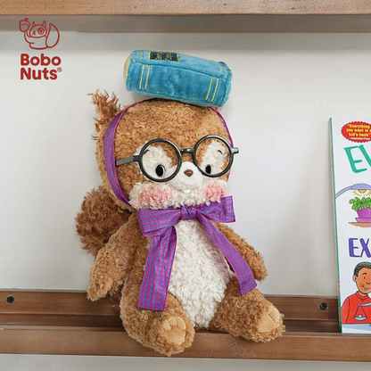 Bobo Nuts Bobotta Squirrel The Study Club Series Plush Toy
