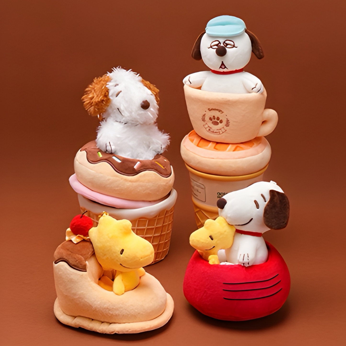 M&G Shop Snoopy Baking Paradise Series Plush Blind Box