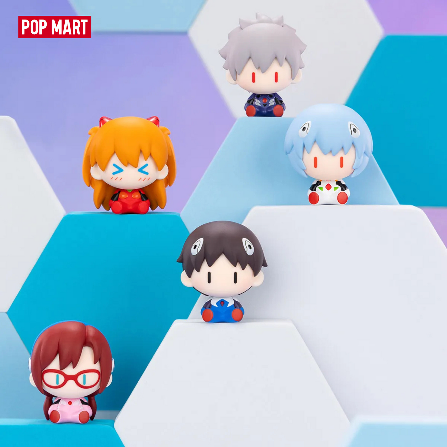 GONG x POP MART - Evangelion Super Mini Figure