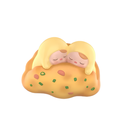 PUCKY Egg Beanie Series Figures