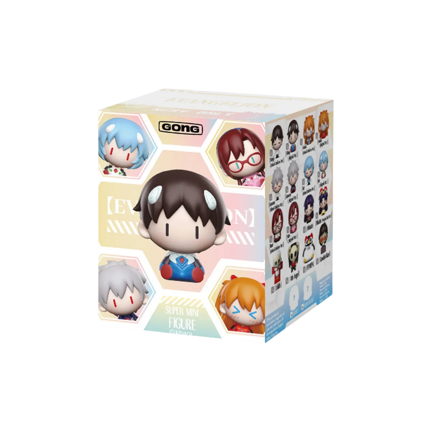 GONG x POP MART - Evangelion Super Mini Figure