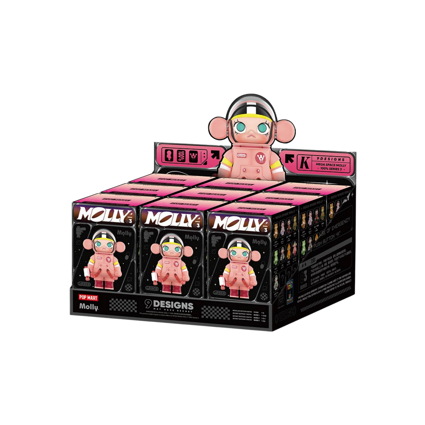 MEGA Space Molly 100% 3 Blind Box