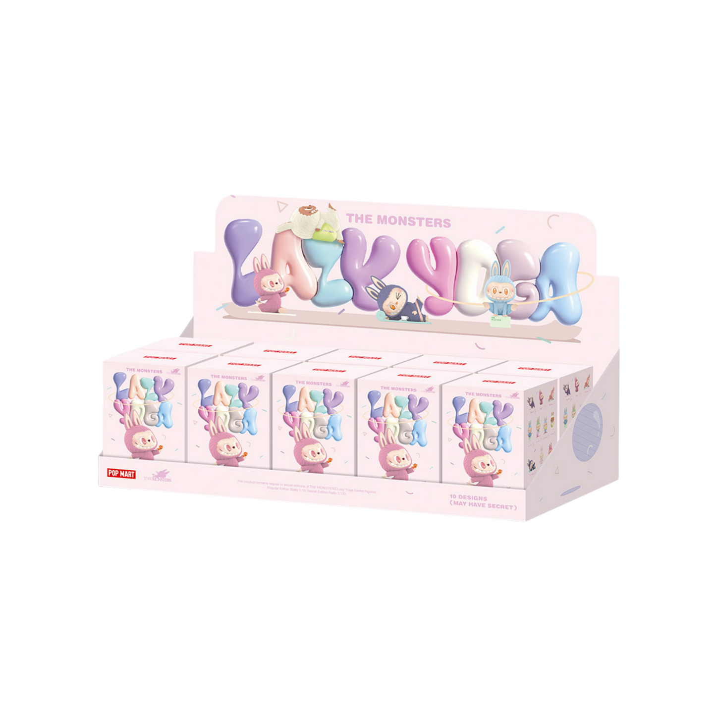 The Monsters Lazy Yoga Blind Box