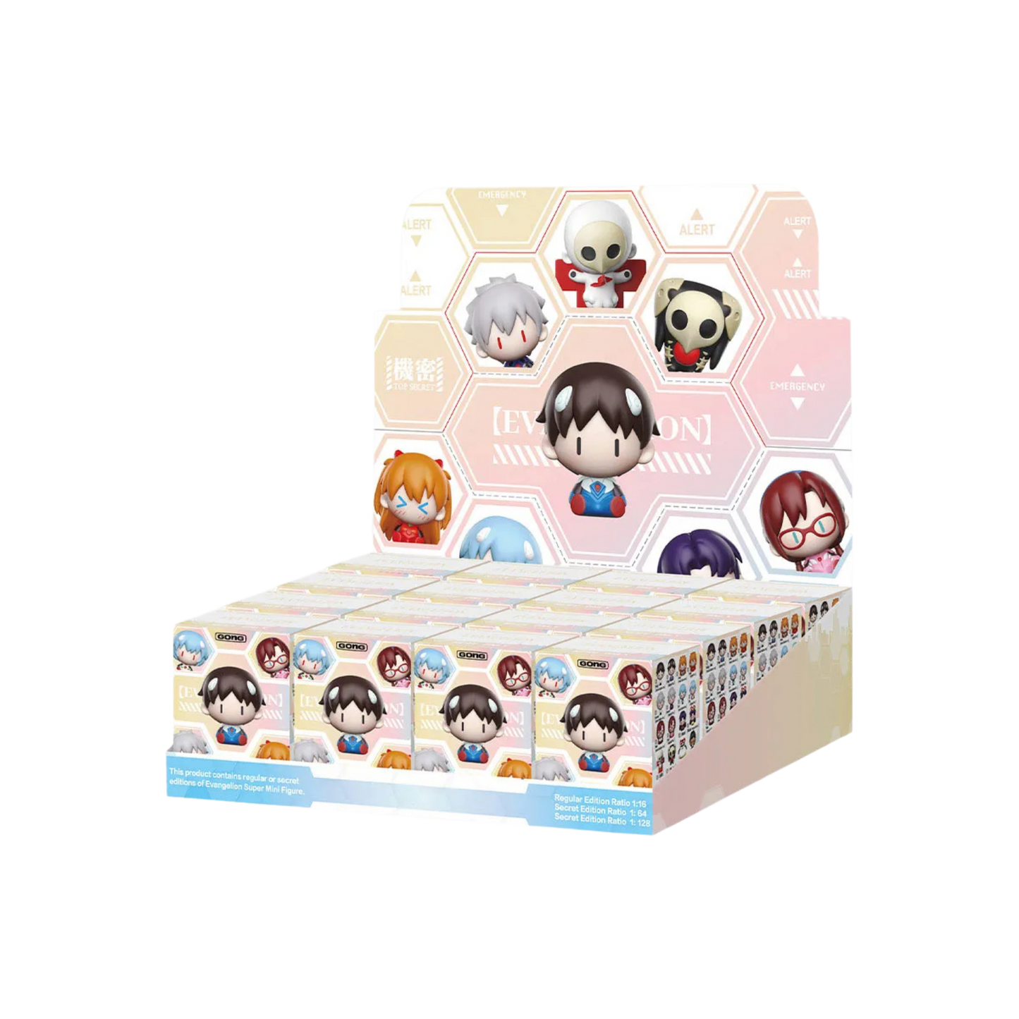 GONG x POP MART - Evangelion Super Mini Figure