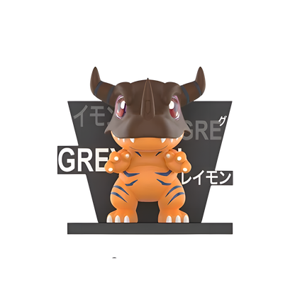 POPMART Digimon Adventure Fridge Magnet Series Figures