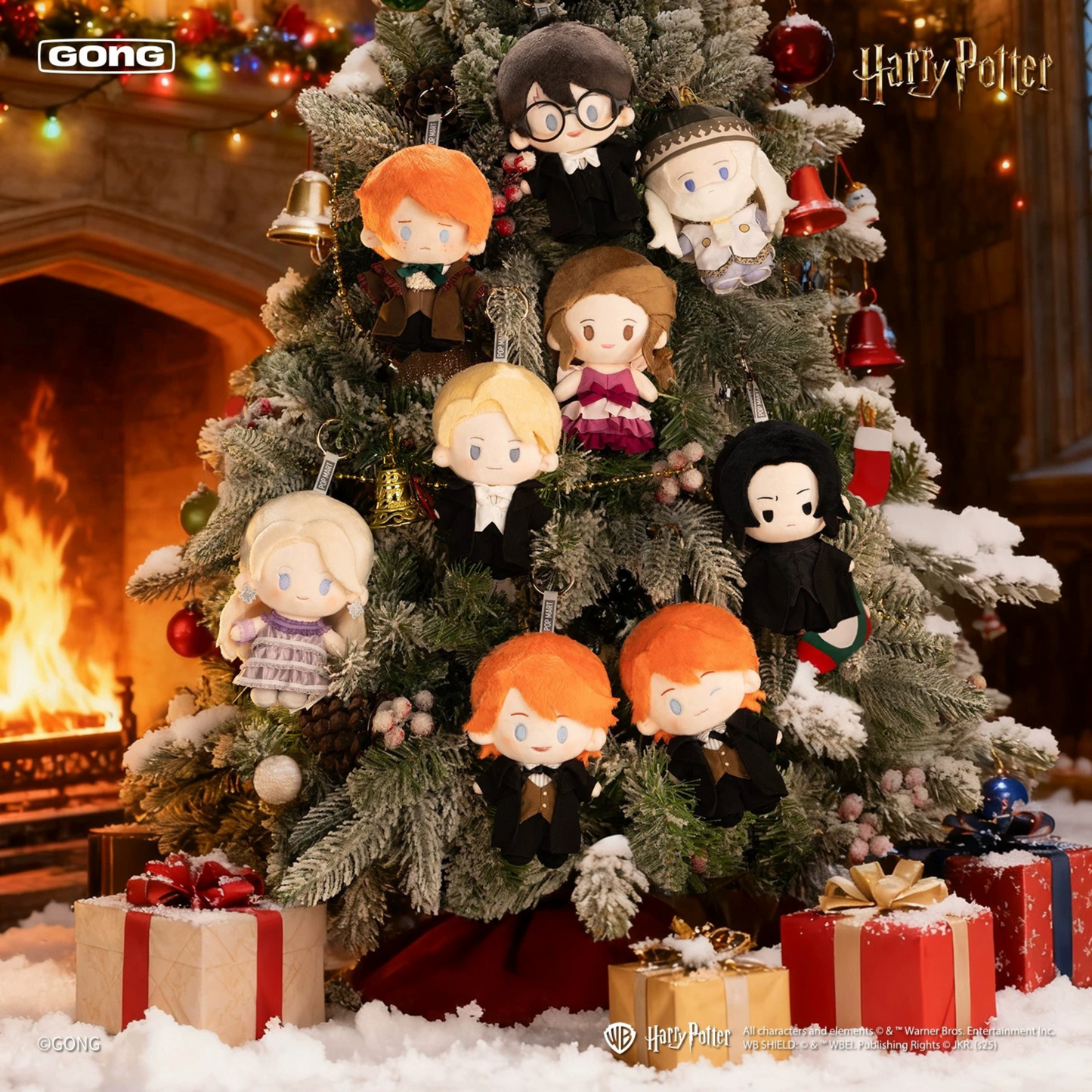 GONG x POP MART - The Harry Potter Ballroom Series Pendant Plush