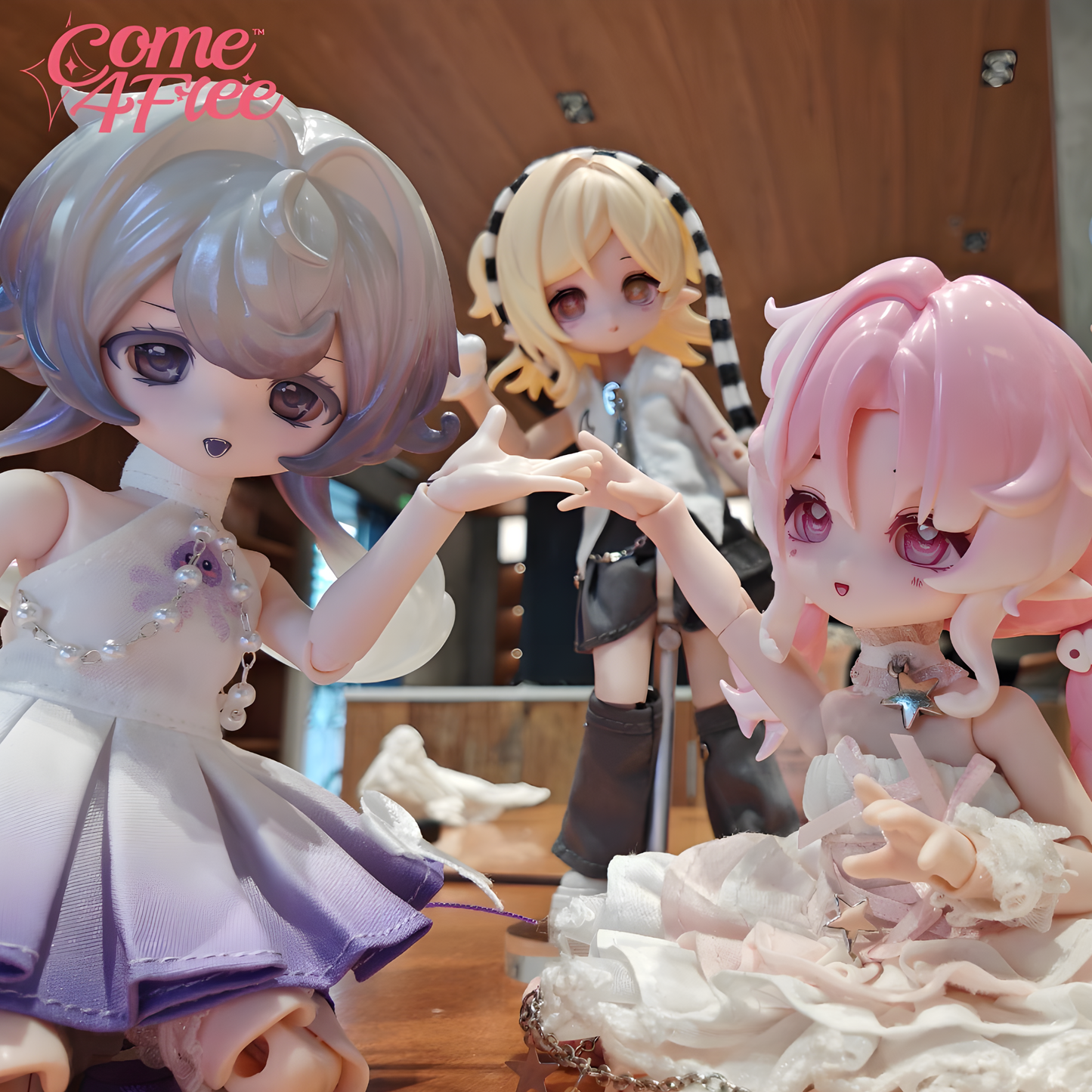 Minty Ocean Gem Series 1/8 Action Figure BJD Blind Box