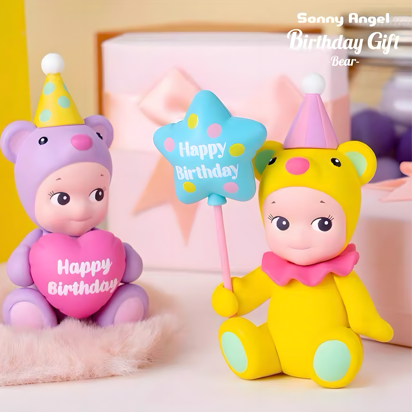 Sonny Angel BIRTHDAY GIFT -Bear- Series Mini Figures Blind Box