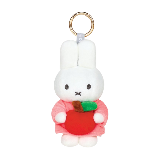 Miffy Hugging Series Keychain - Apple