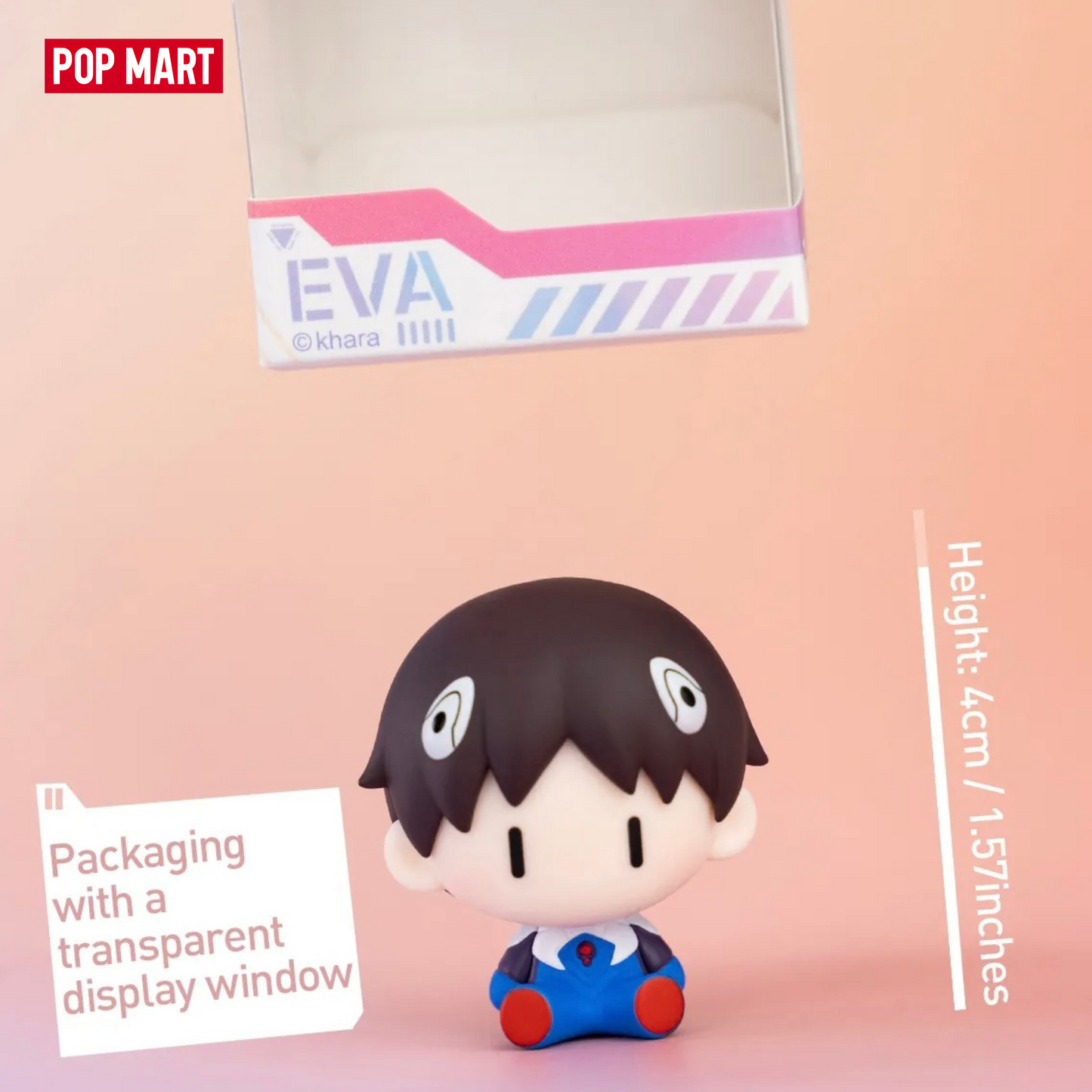GONG x POP MART - Evangelion Super Mini Figure