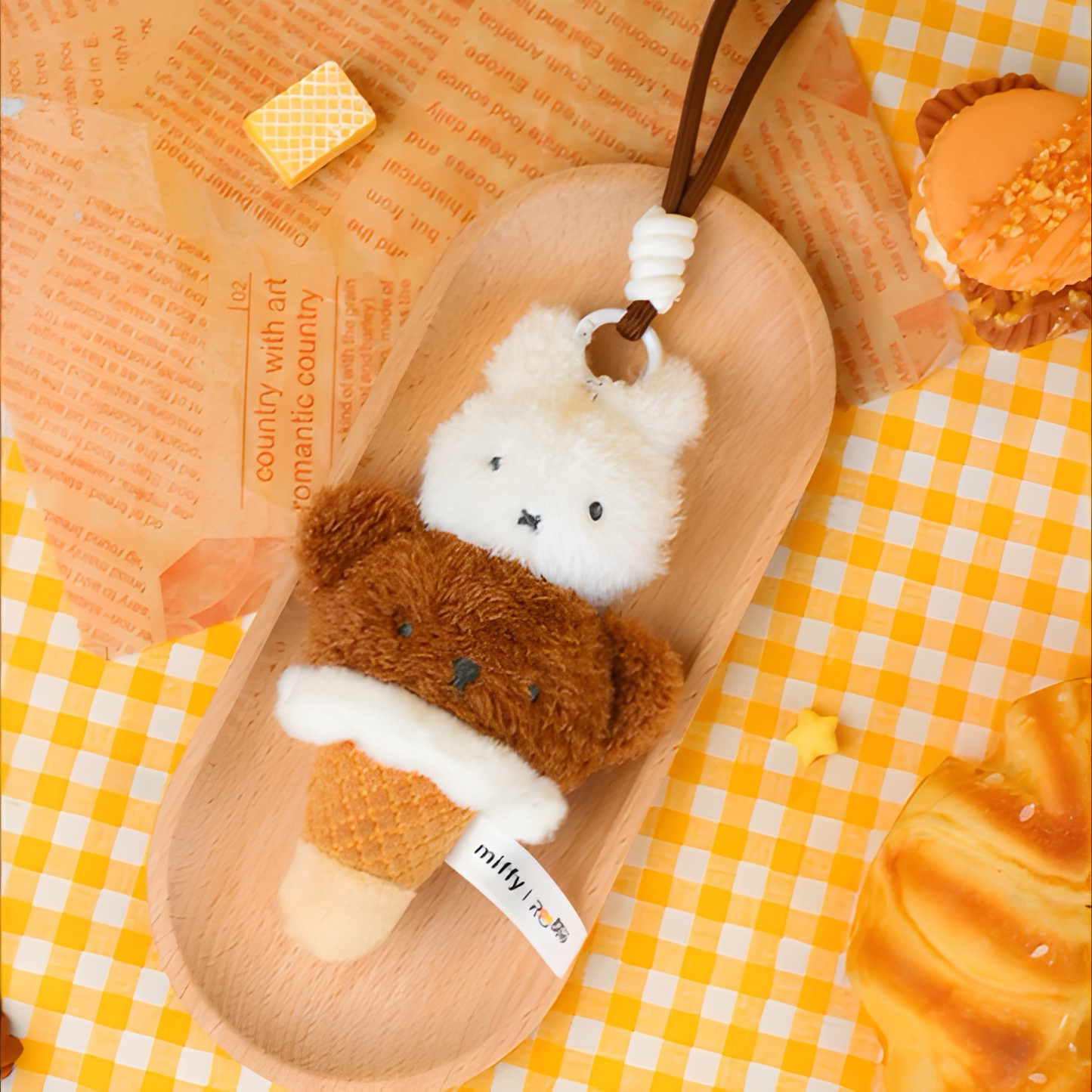 Reesee - Miffy Food Workshop Series Pendant Plush Blind Box