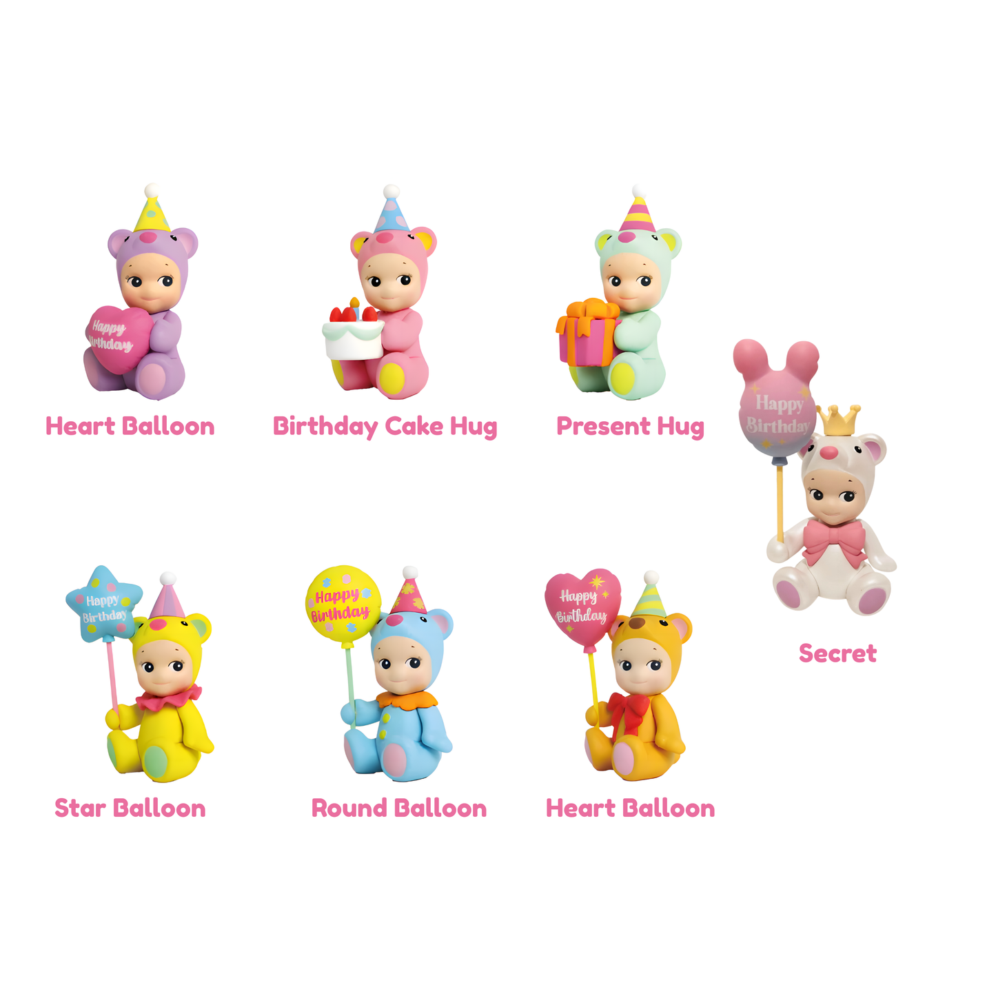 Sonny Angel BIRTHDAY GIFT -Bear- Series Mini Figures Blind Box