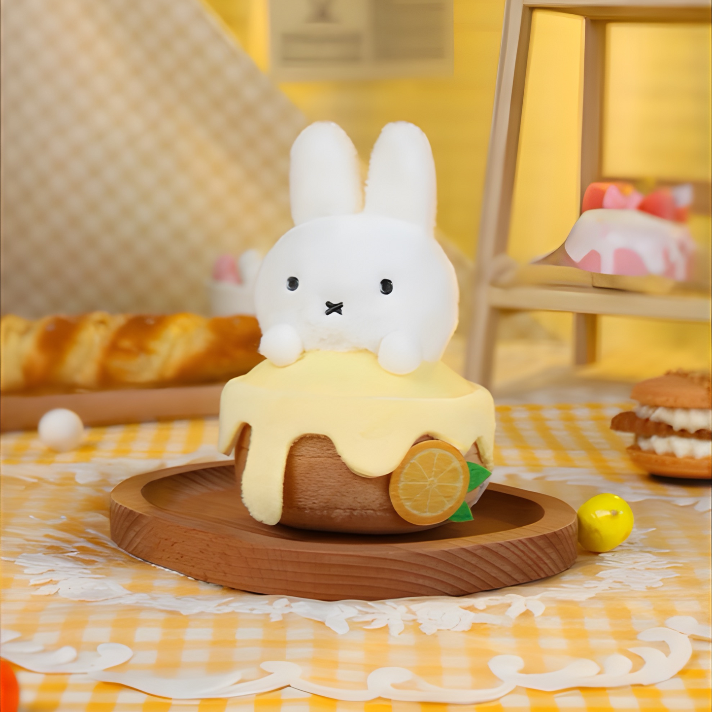 Reesee - Miffy Food Workshop Series Pendant Plush Blind Box