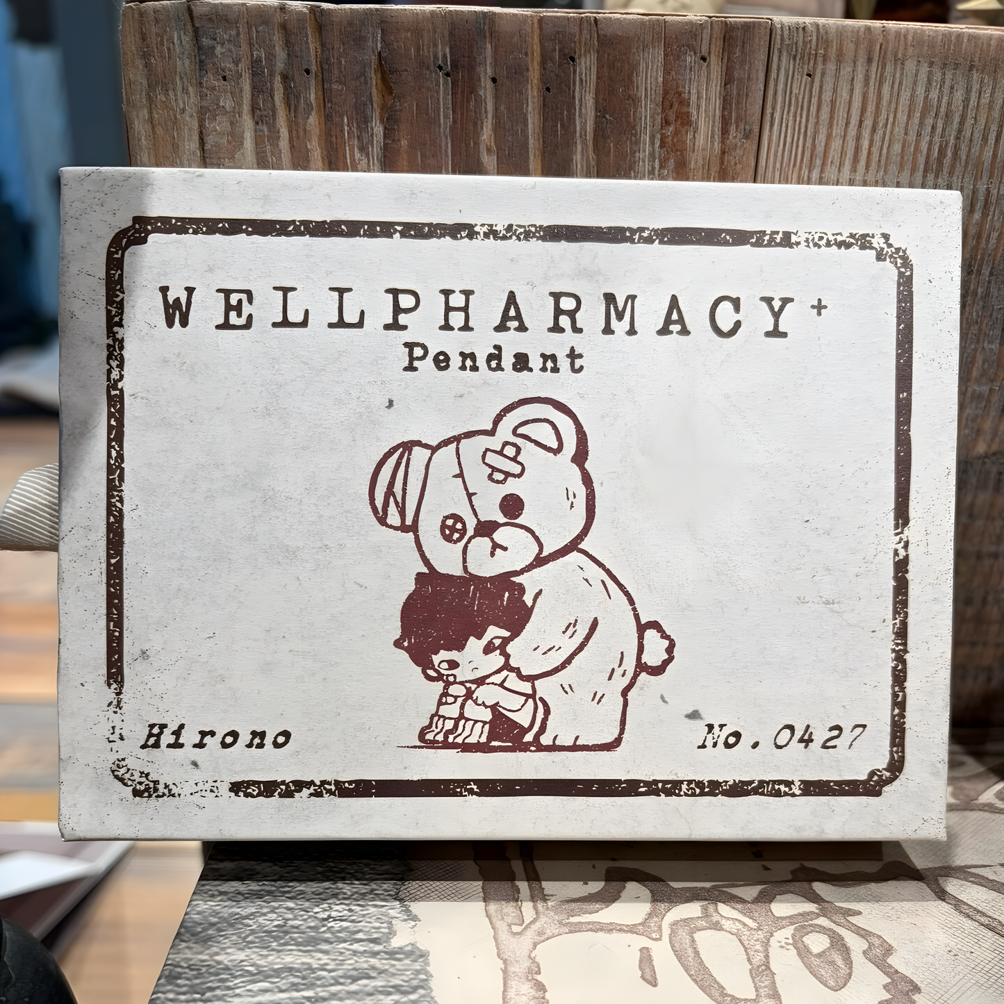 Hirono Well Pharmacy Series Small Medicine Bag Earphone Case Shanghai Limited Edition