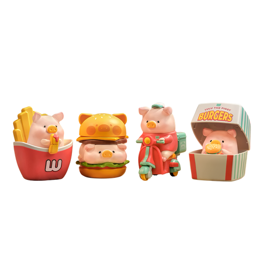 TOYZERO+ LuLu The Piggy -Burger Express Movable Series Blind Box