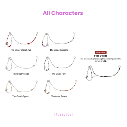 SKULLPANDA The Feast Begins Series Multifunctional Pendant Set